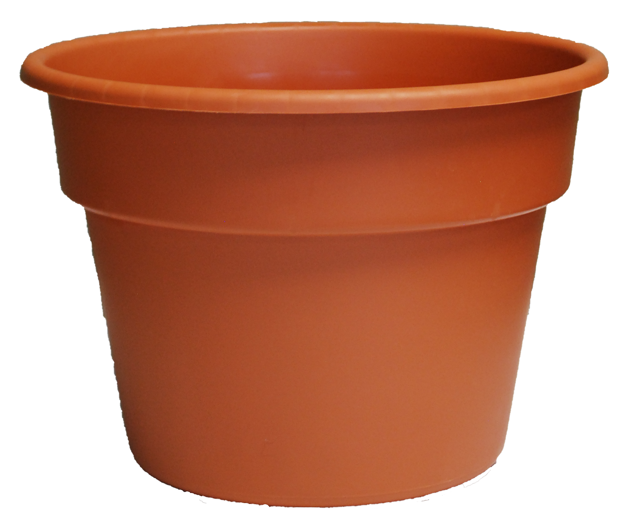 12.0 Patio Pot Clay – 50 per case - Decorative Planters